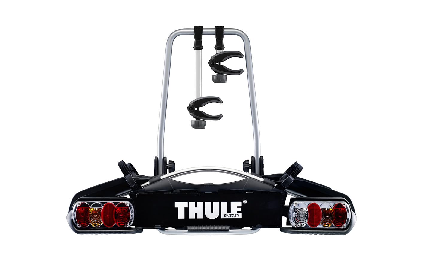 Thule EuroWay G2 920 Fahrradträger Anhängerkupplung – für 2 Fahrräder, 46 kg Zuladung, kompakt