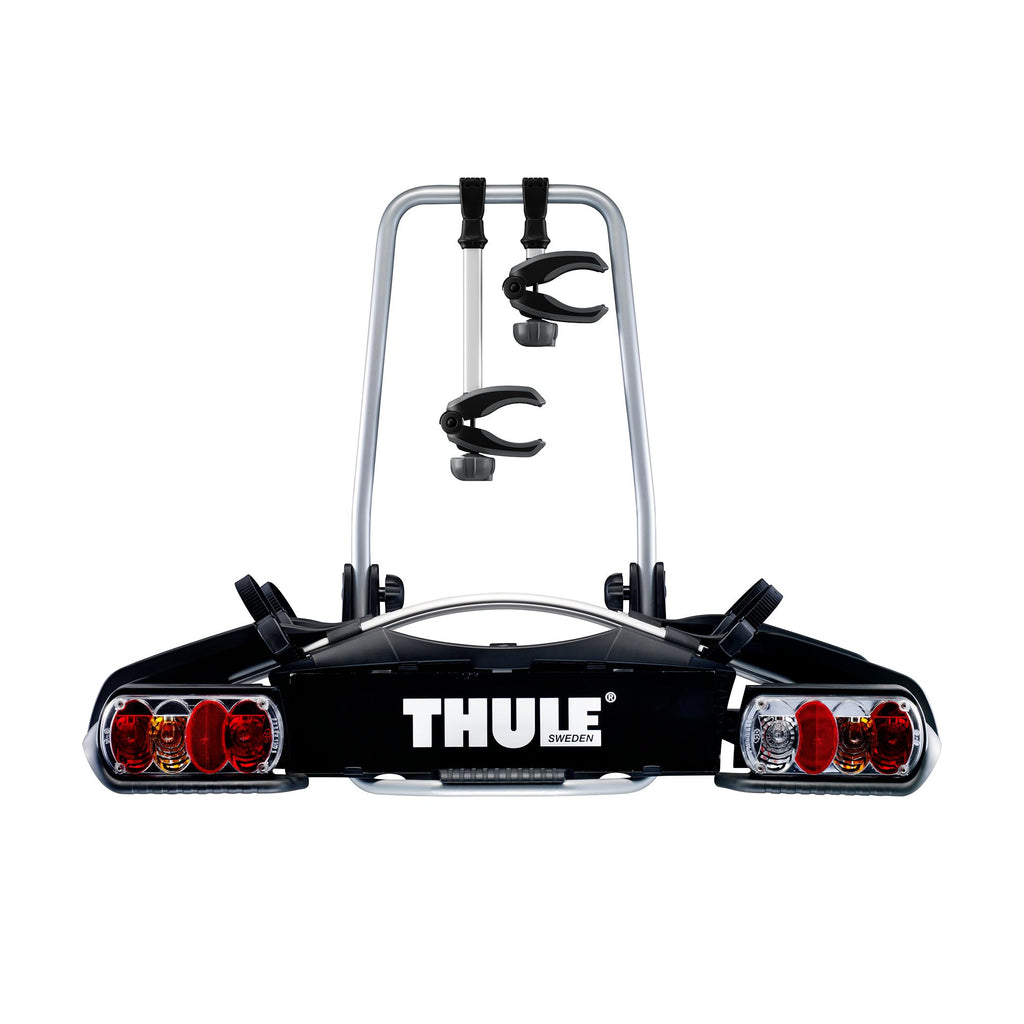 Thule EuroWay G2 920 Fahrradträger Anhängerkupplung – für 2 Fahrräder, 46 kg Zuladung, kompakt