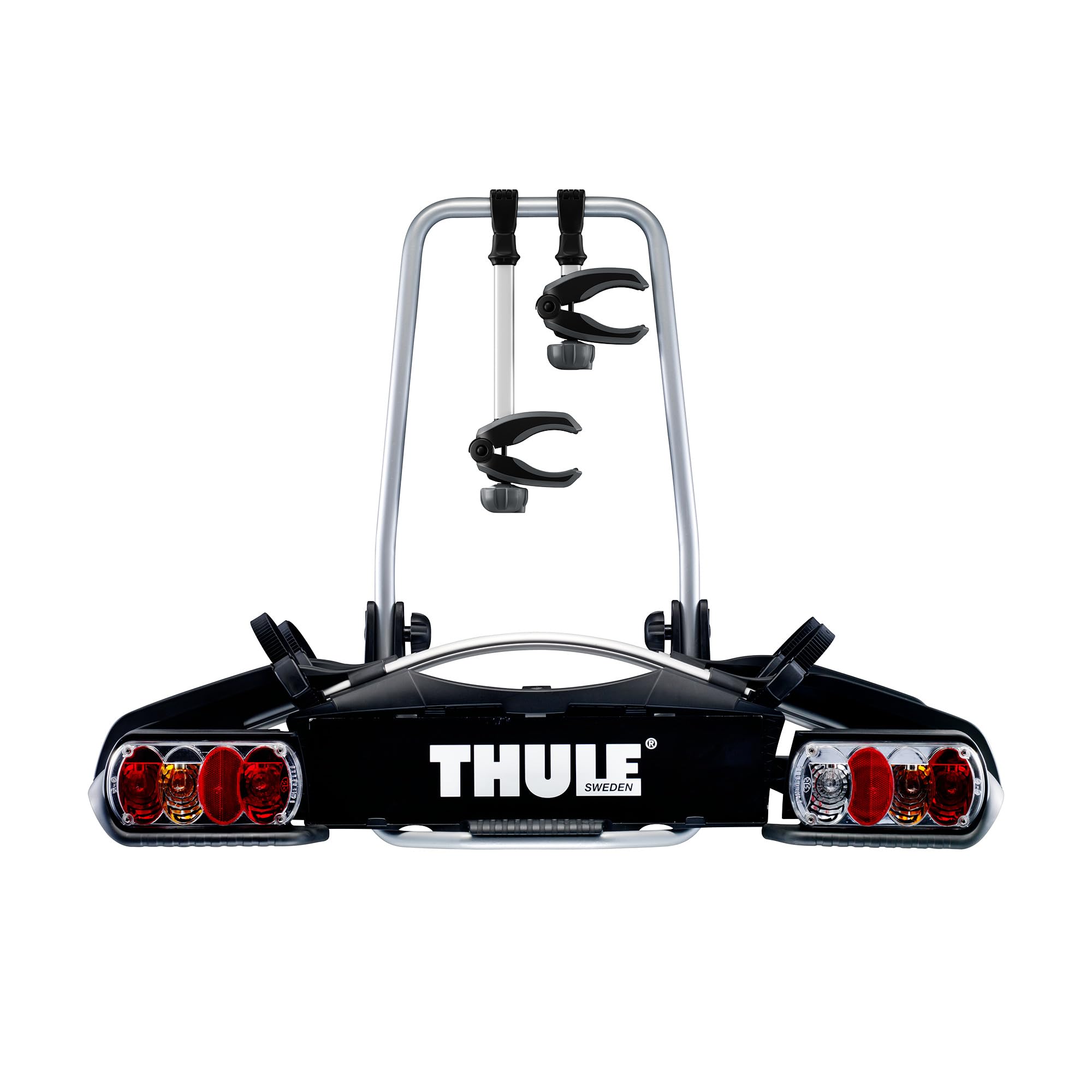 Thule EuroWay G2 920 Fahrradträger Anhängerkupplung – für 2 Fahrräder, 46 kg Zuladung, kompakt
