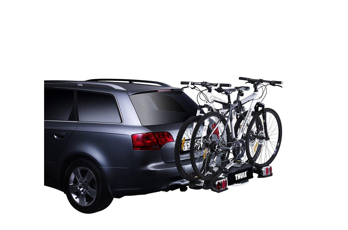 Thule EuroWay G2 920 Fahrradträger Anhängerkupplung – für 2 Fahrräder, 46 kg Zuladung, kompakt