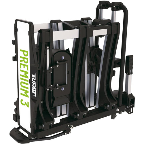 EUFAB 11522 Fahrradträger Anhängerkupplung – für 3 Fahrräder, E-Bike geeignet, 60 kg Nutzlast, vormontiert