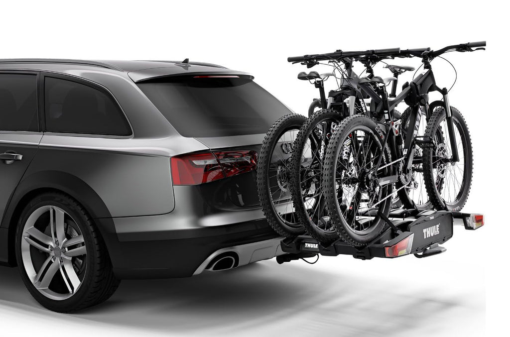 Thule EasyFold XT 2 Fahrradträger Anhängerkupplung – kompakt, faltbar, E-Bike geeignet, 2 Fahrräder