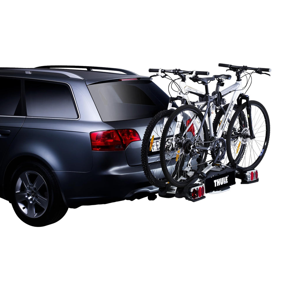 Thule EuroWay G2 920 Fahrradträger Anhängerkupplung – für 2 Fahrräder, 46 kg Zuladung, kompakt