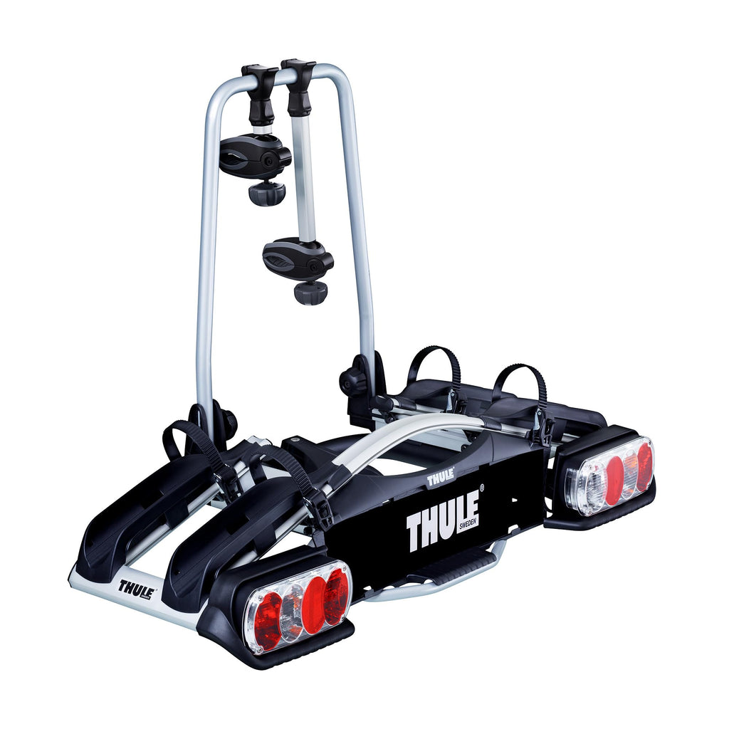 Thule EuroWay G2 920 Fahrradträger Anhängerkupplung – für 2 Fahrräder, 46 kg Zuladung, kompakt