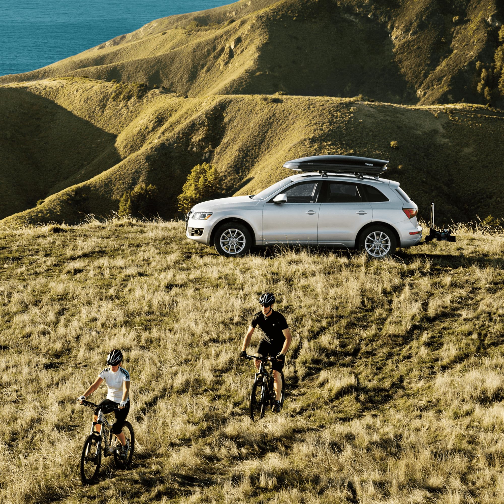 Thule EuroWay G2 920 Fahrradträger Anhängerkupplung – für 2 Fahrräder, 46 kg Zuladung, kompakt